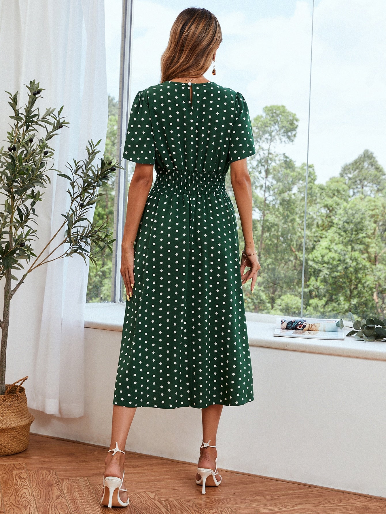 Vestido Vintage - Tiffani Moda Feminina
