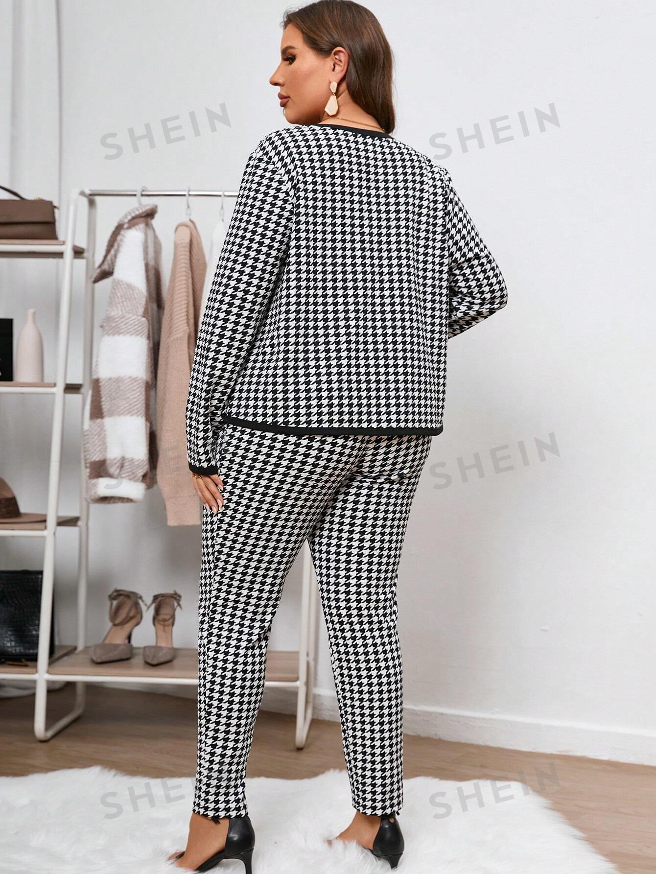 Conjunto Aurora Plus-Size Jaqueta & Calças