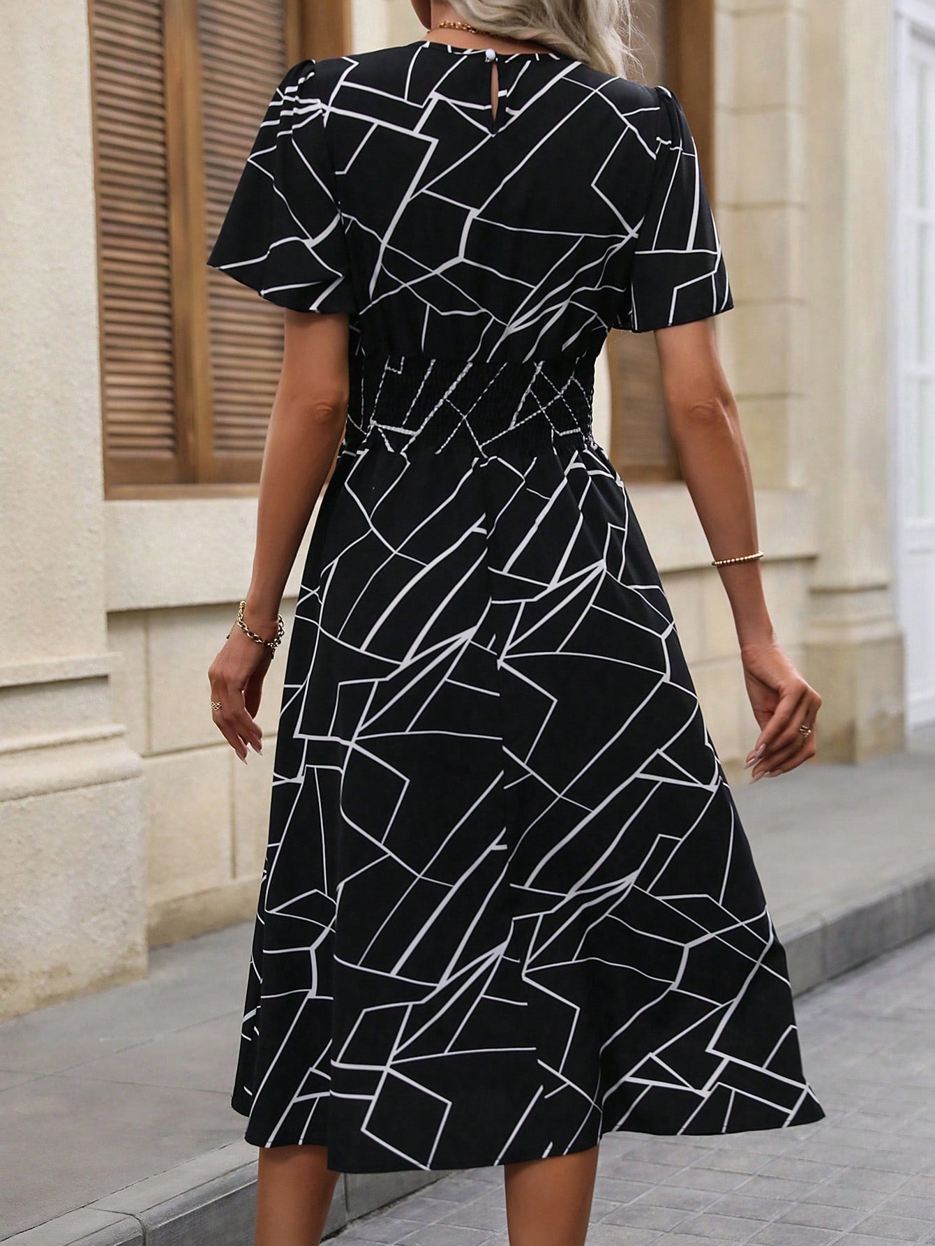 Vestido Vintage - Tiffani Moda Feminina