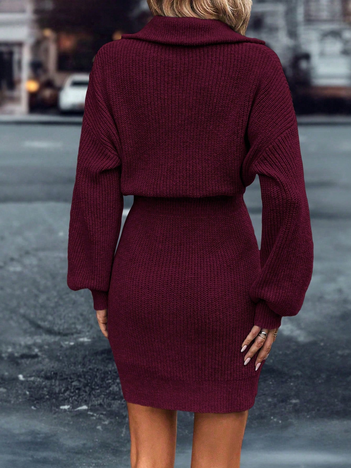 Vestido De Tricô Patricia