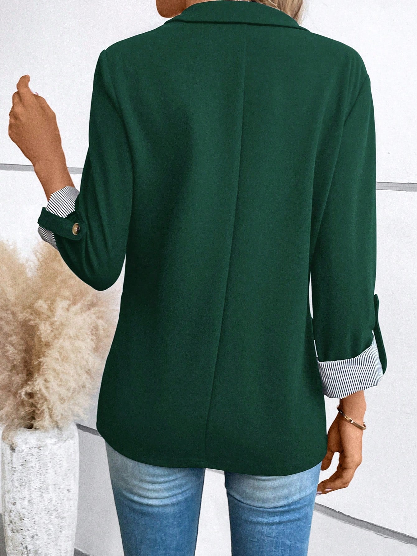 Blazer Maia Com Botão Único - Tiffani Moda Feminina