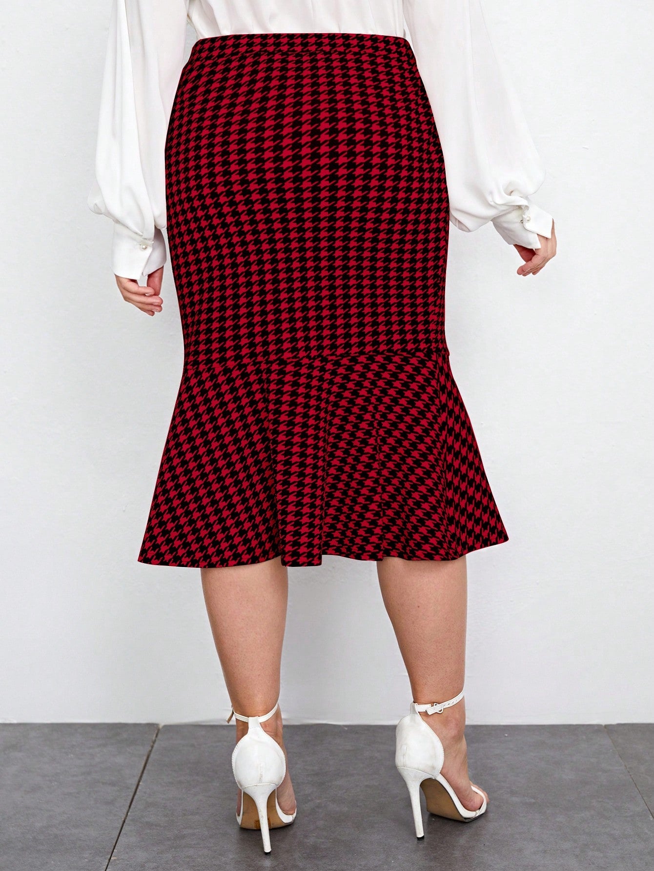 Saia Lunna Clasi Xadrez - Tiffani Moda Feminina