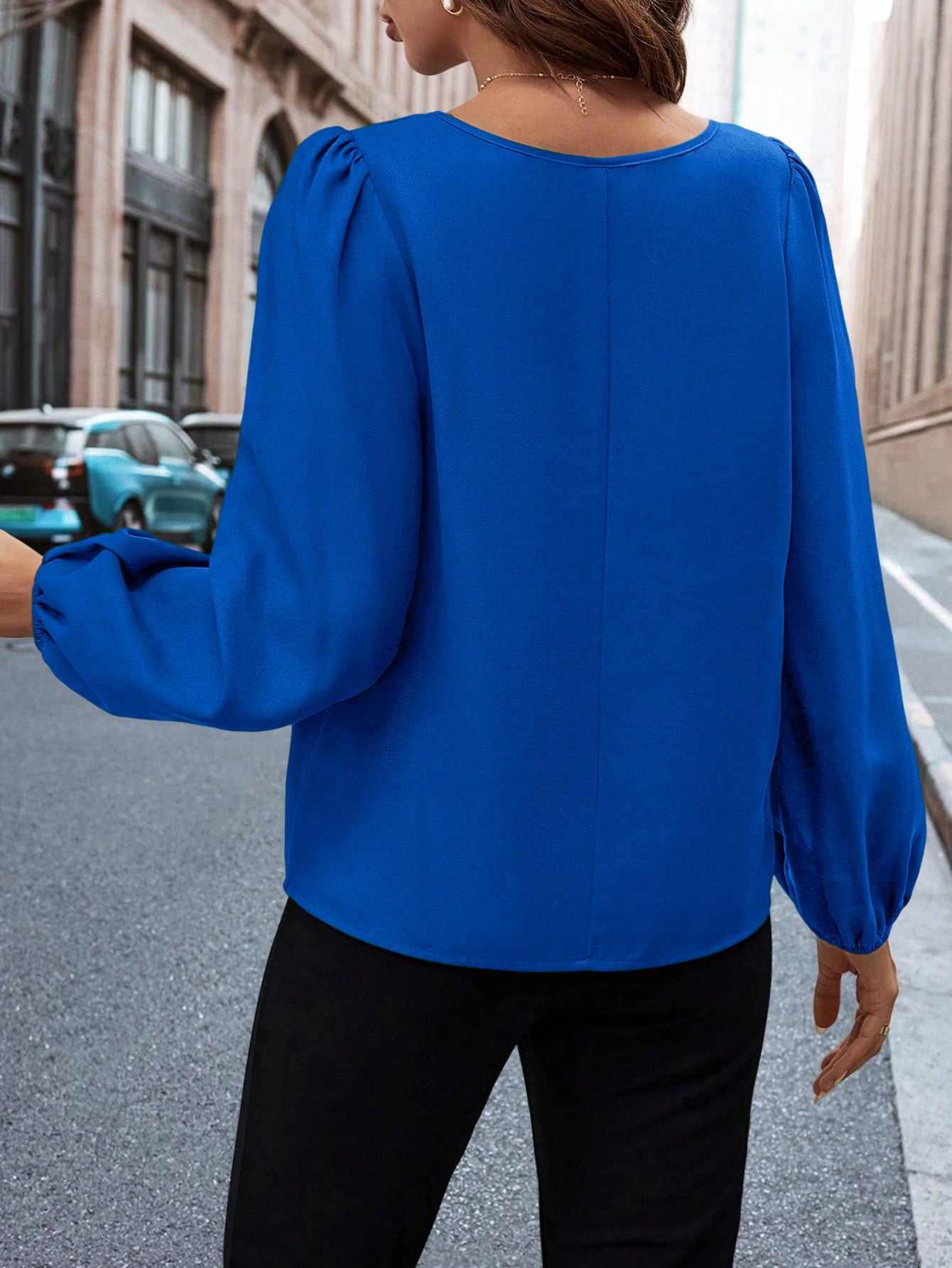 Blusa Versátil Keyhole - Tiffani Moda Feminina