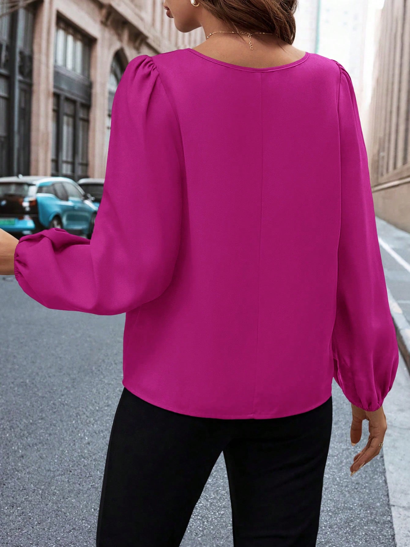 Blusa Versátil Keyhole - Tiffani Moda Feminina