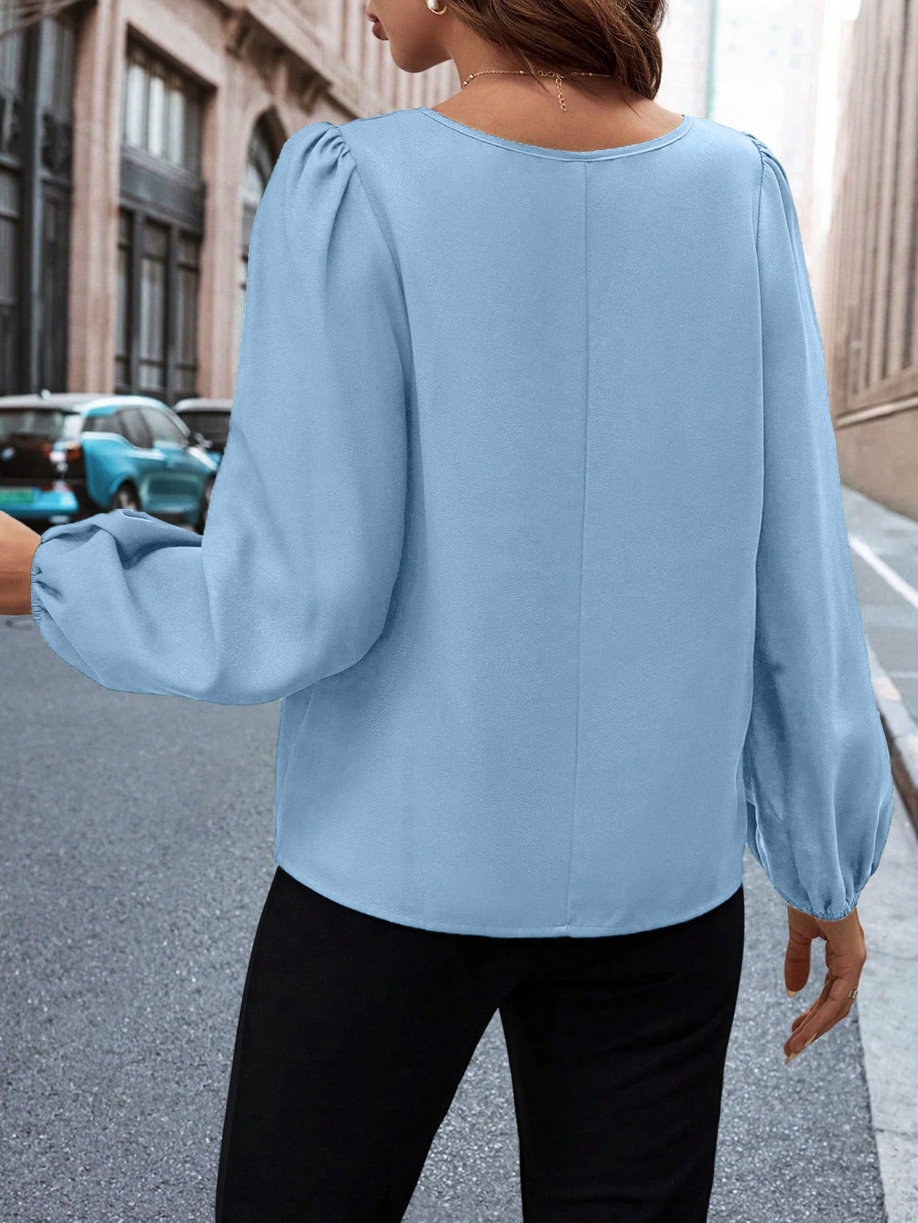 Blusa Versátil Keyhole - Tiffani Moda Feminina