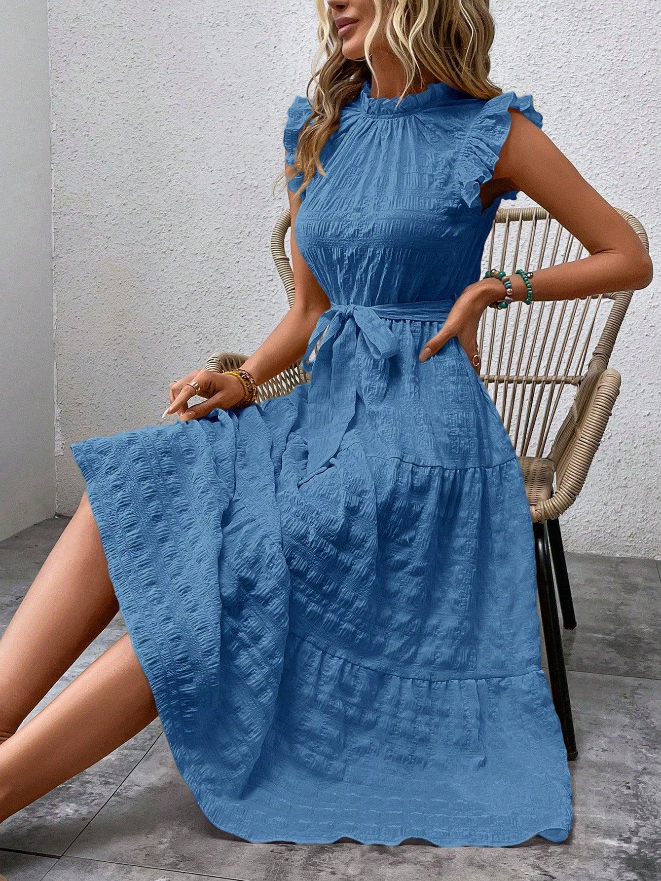 Vestido Lyan By Com Cinto - Tiffani Moda Feminina