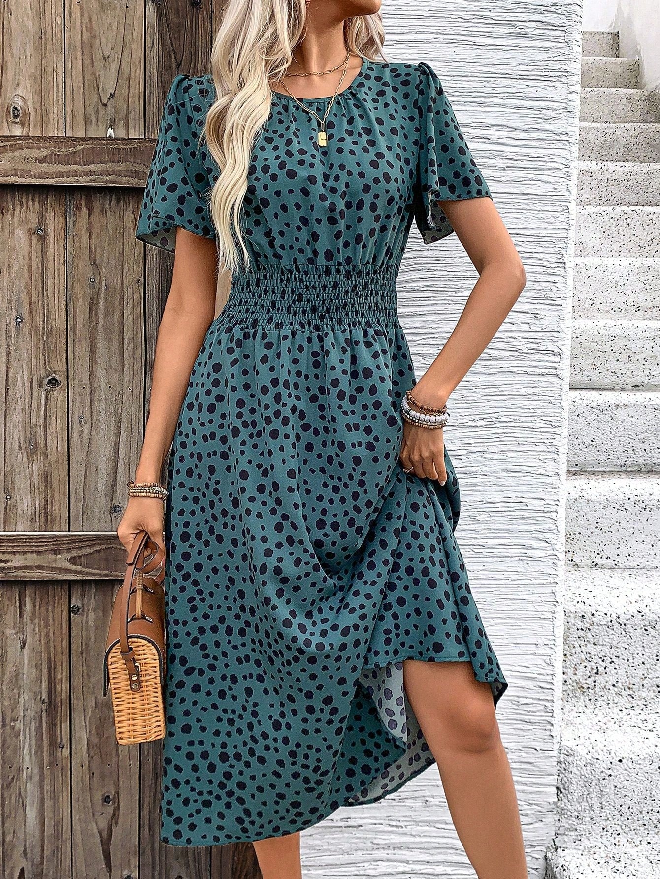 Vestido Vintage - Tiffani Moda Feminina
