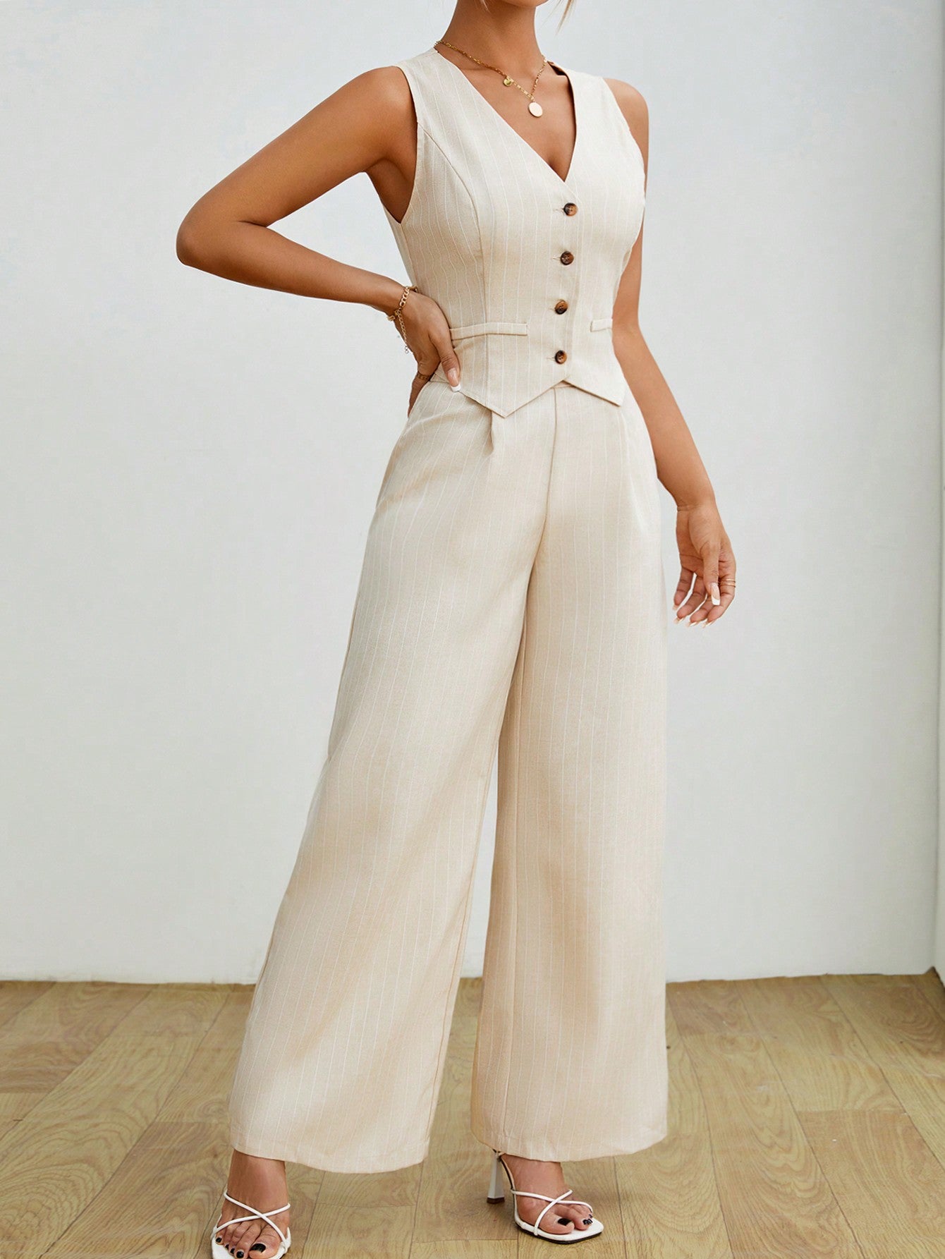 Conjunto Evelyn Alfaiataria de Duas Peças