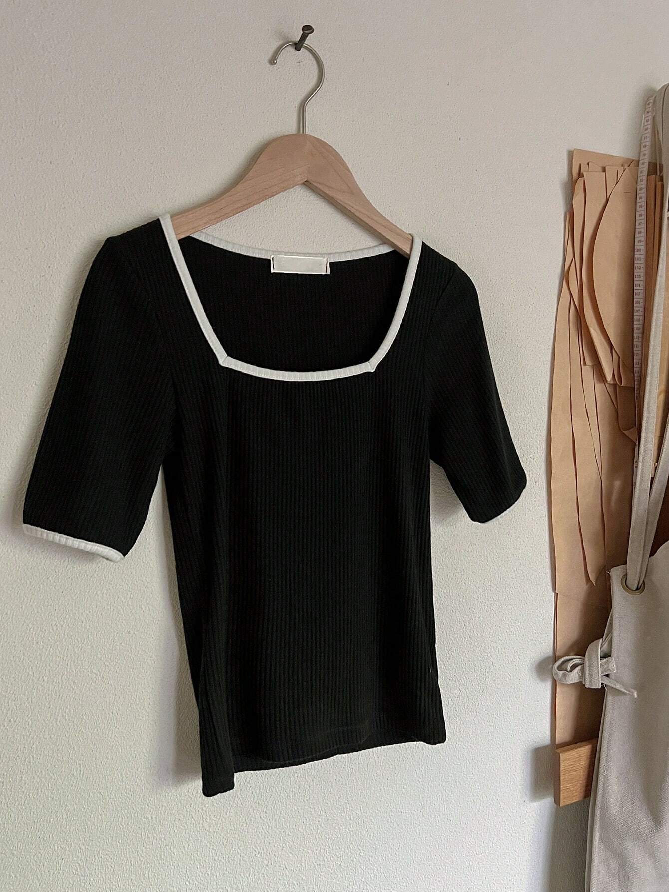Blusa Daice Com Acabamento Em Contraste - Tiffani Moda Feminina