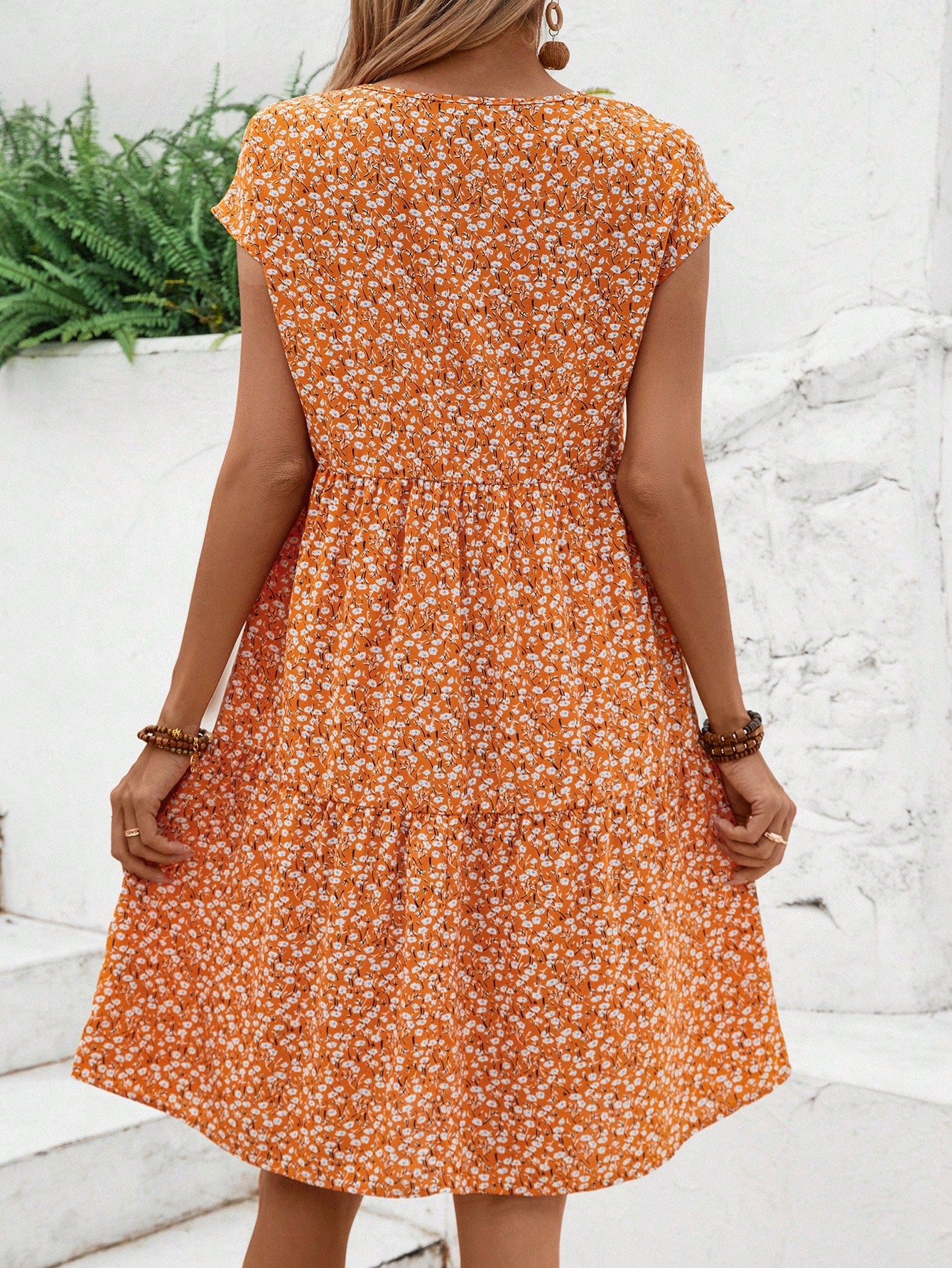 Vestido Bata floral Londres