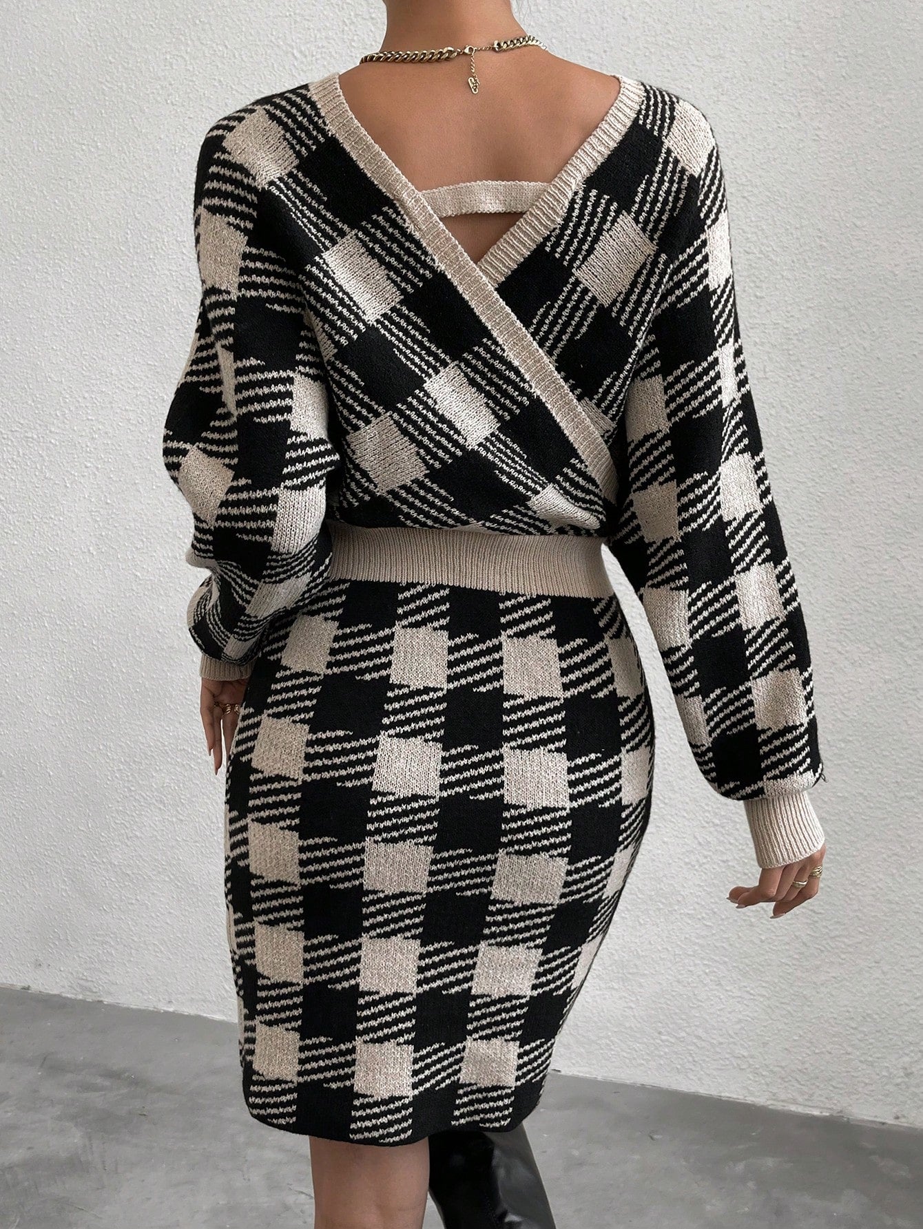Vestido De Tricô Monique