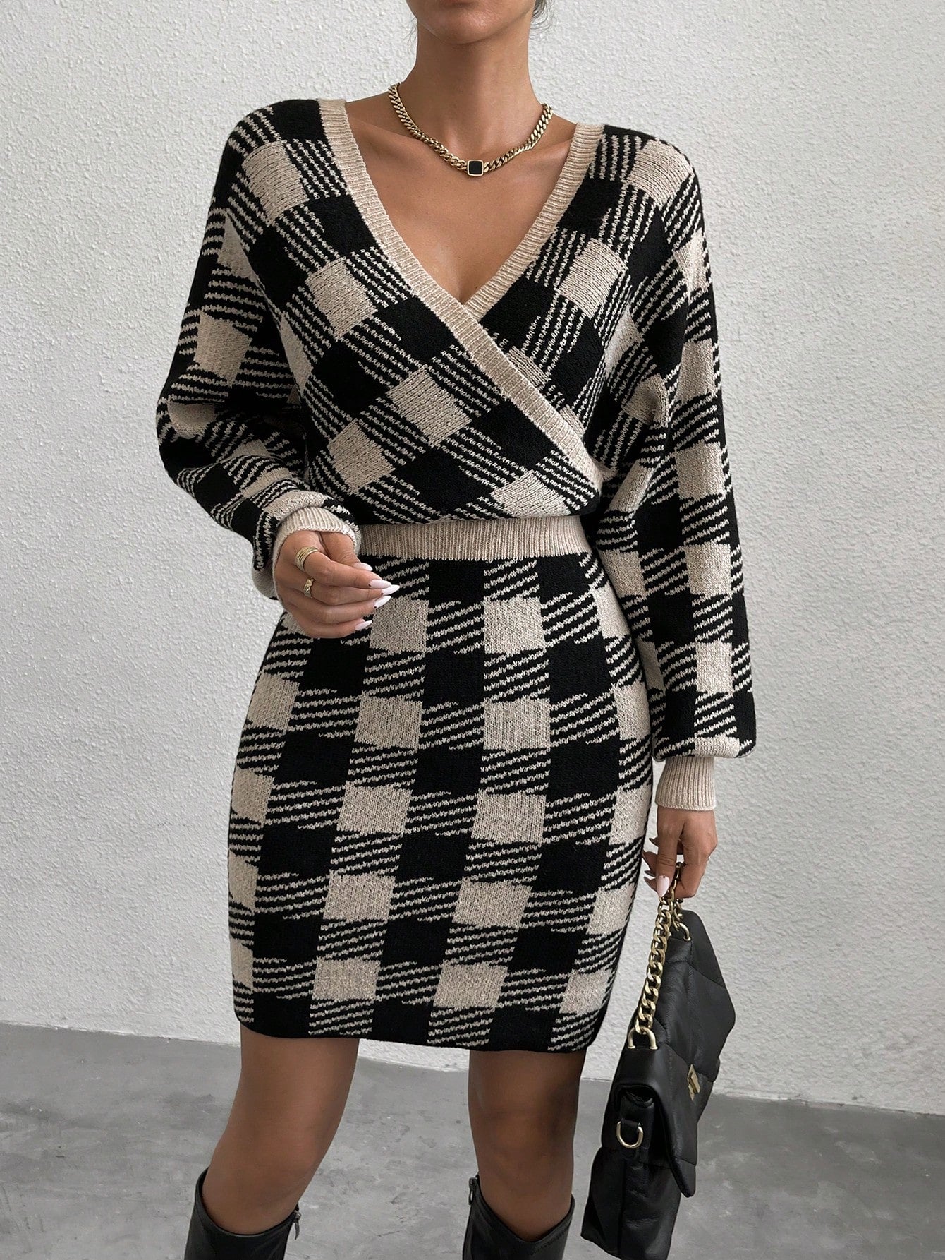 Vestido De Tricô Monique