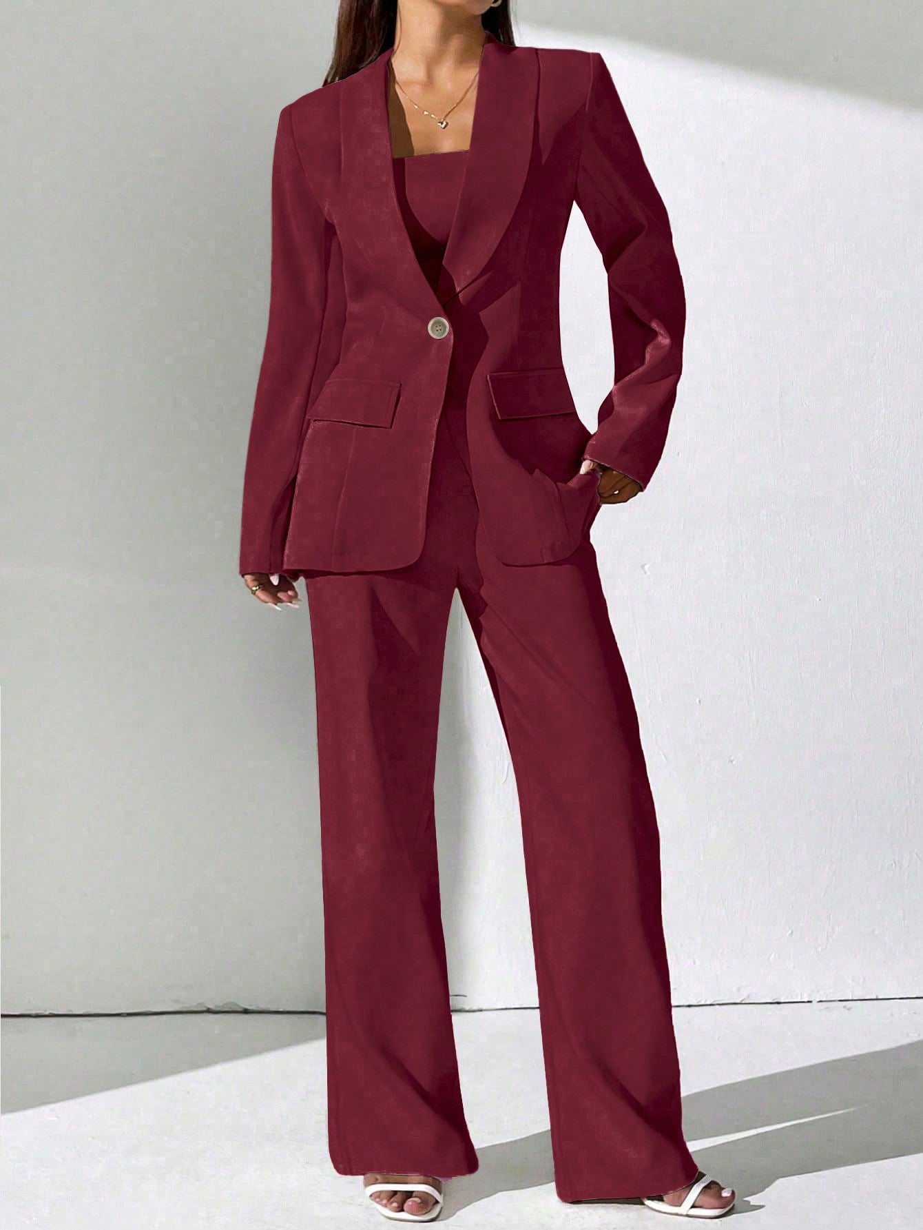 Conjunto de Terno com Três Peças