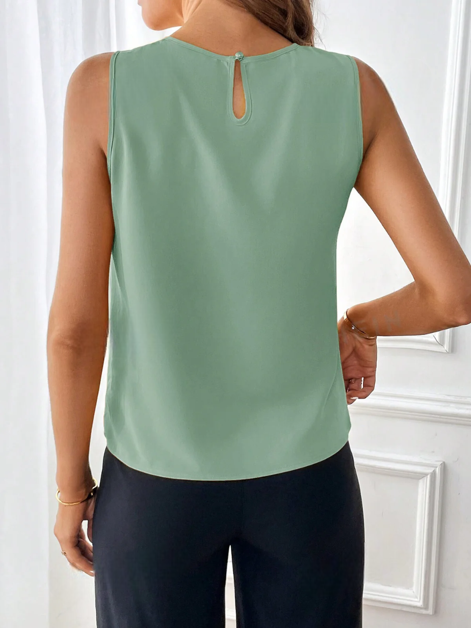 Blusa Julyan Com Detalhe Plissado - Tiffani Moda Feminina
