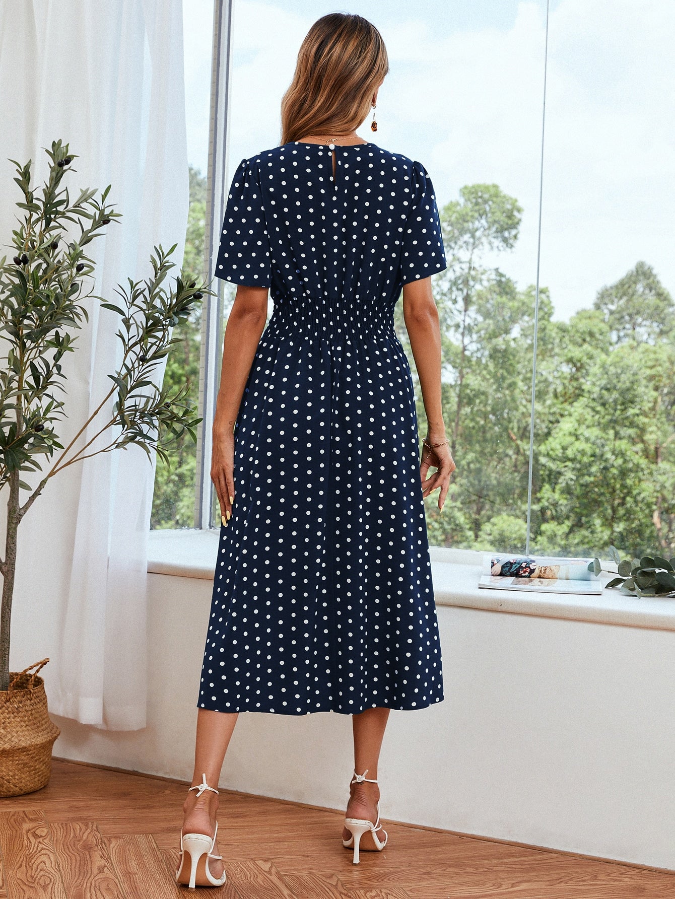 Vestido Vintage - Tiffani Moda Feminina