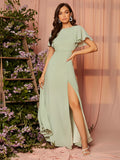 Vestido Bellyen Manga De Borboleta - Tiffani Moda Feminina