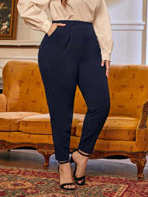 Calças Alfaiataria Mora Plus-Size - Tiffani Moda Feminina