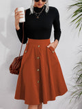 Saia Sofisticação Mid - Tiffani Moda Feminina