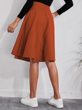 Saia Sofisticação Mid - Tiffani Moda Feminina