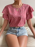 Blusa Fani Com Manga De Borboleta - Tiffani Moda Feminina