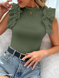 Camiseta Vera Com Babado - Tiffani Moda Feminina
