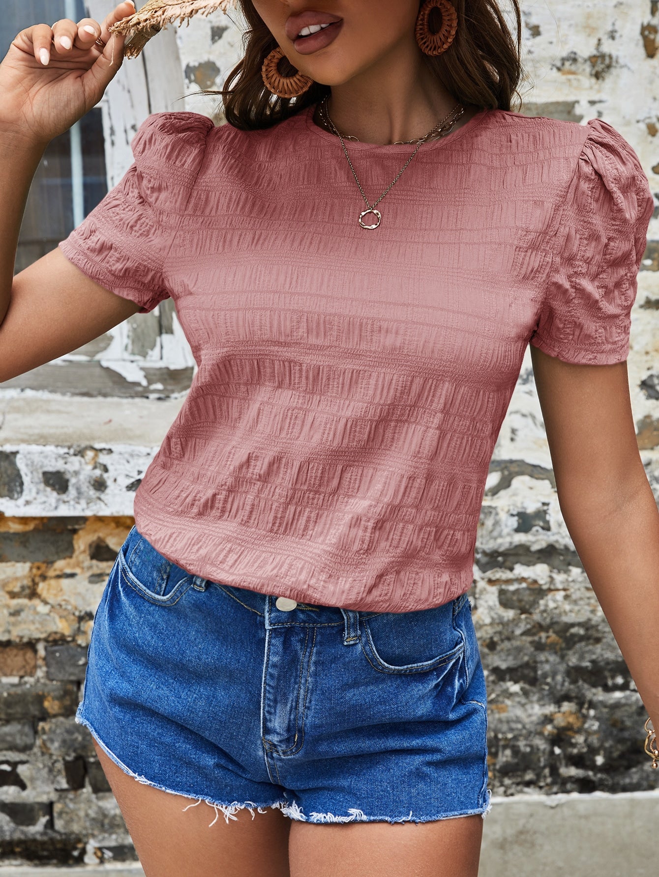 Blusa Alice Manga Bufante - Tiffani Moda Feminina