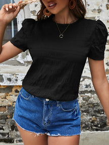 Blusa Alice Manga Bufante - Tiffani Moda Feminina