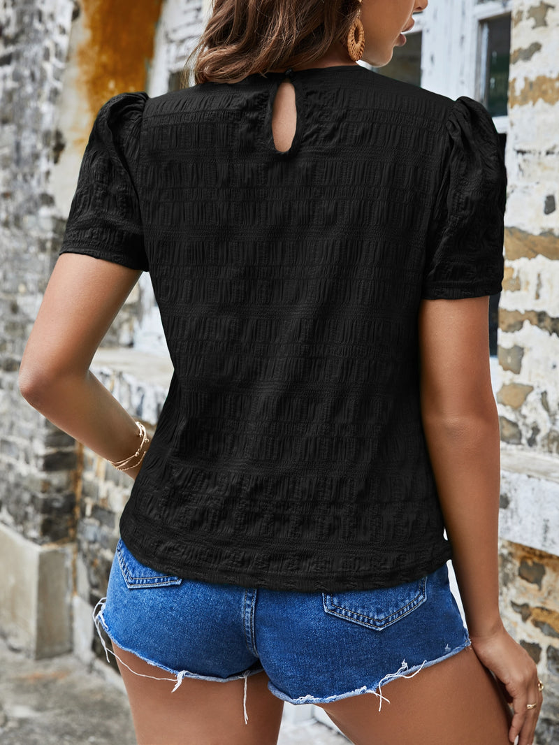 Blusa Alice Manga Bufante - Tiffani Moda Feminina