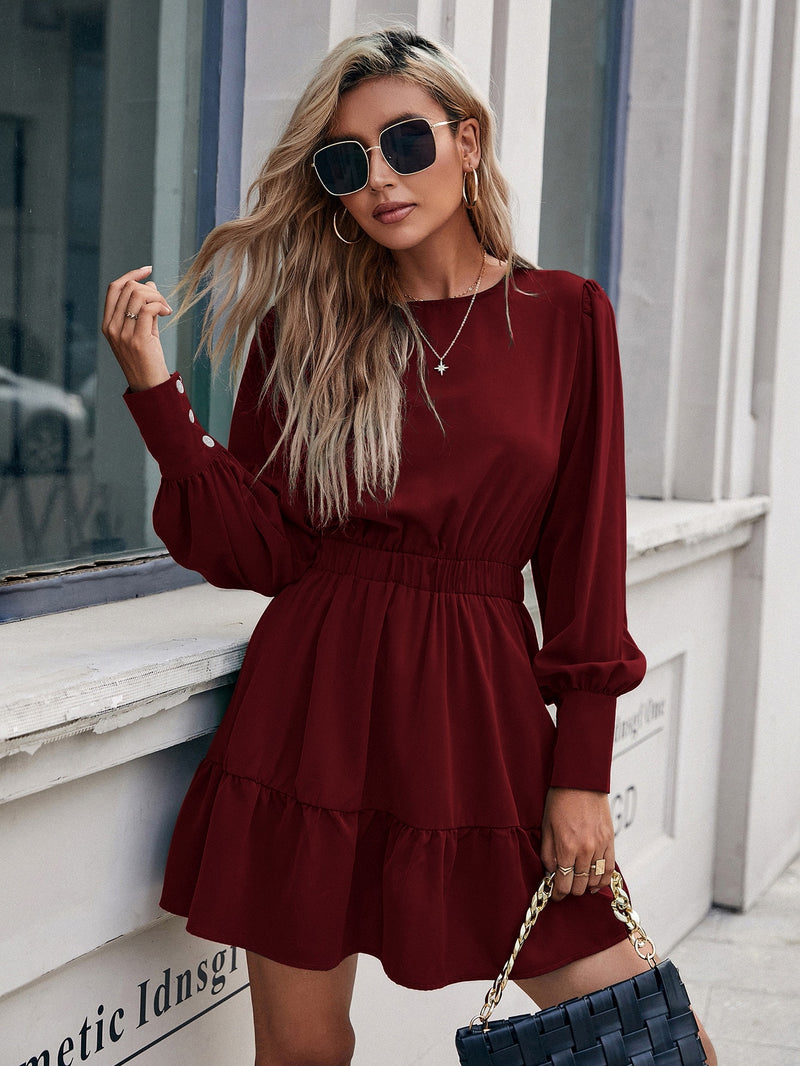 LUNE elegante Vestido - Tiffani Moda Feminina