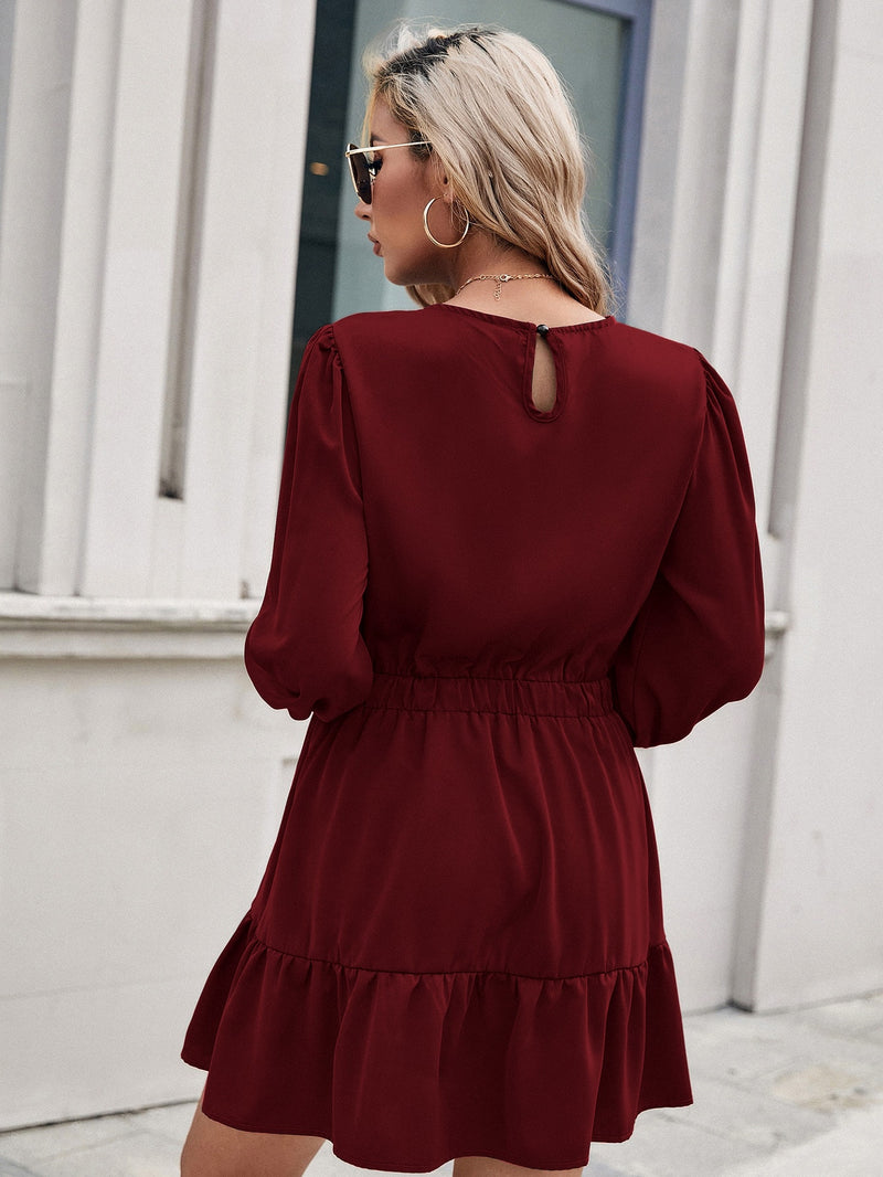 LUNE elegante Vestido - Tiffani Moda Feminina