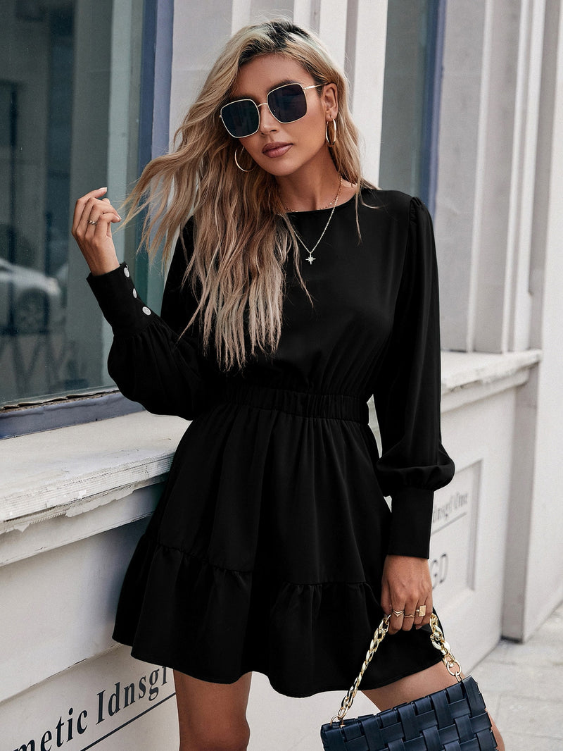 LUNE elegante Vestido - Tiffani Moda Feminina