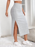 Saia Mezy de Malha - Tiffani Moda Feminina