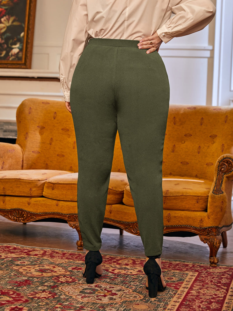 Calças Alfaiataria Mora Plus-Size - Tiffani Moda Feminina