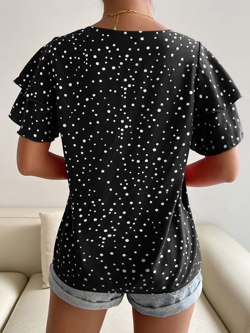 Blusa Fani Com Manga De Borboleta - Tiffani Moda Feminina