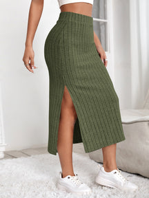 Saia Mezy de Malha - Tiffani Moda Feminina