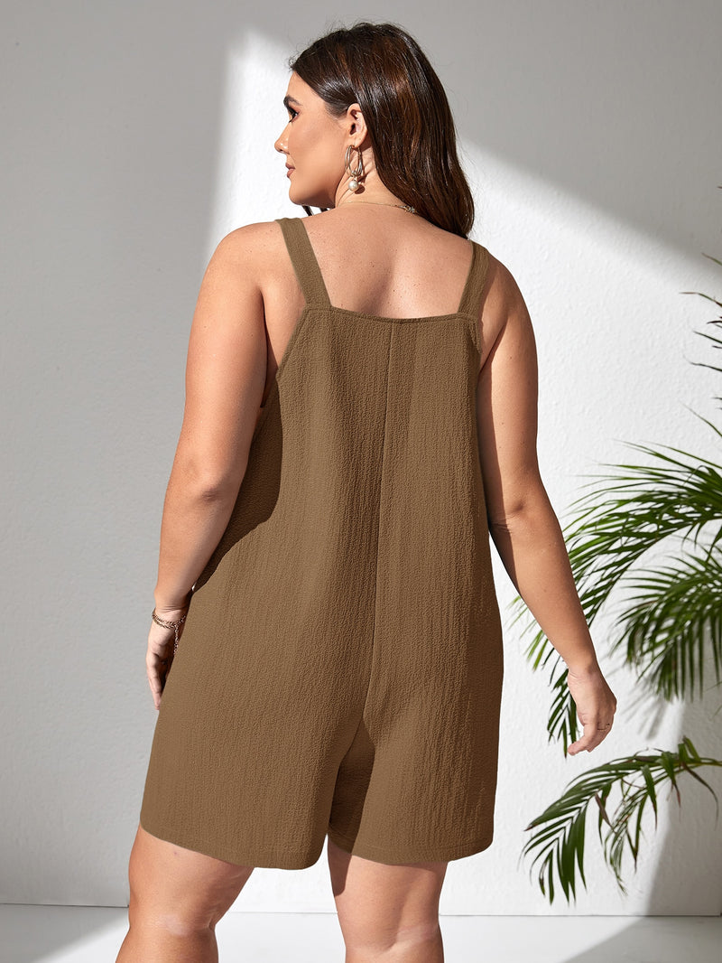Macacão Darfini Pluz-Size - Tiffani Moda Feminina