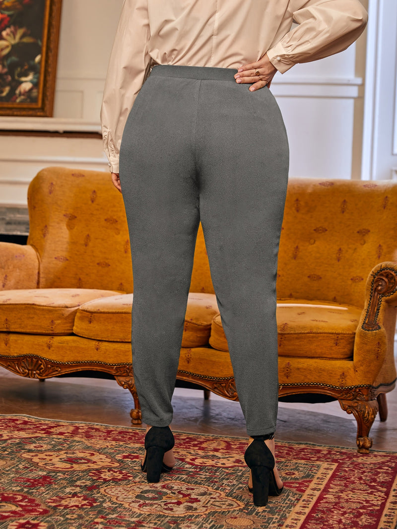 Calças Alfaiataria Mora Plus-Size - Tiffani Moda Feminina
