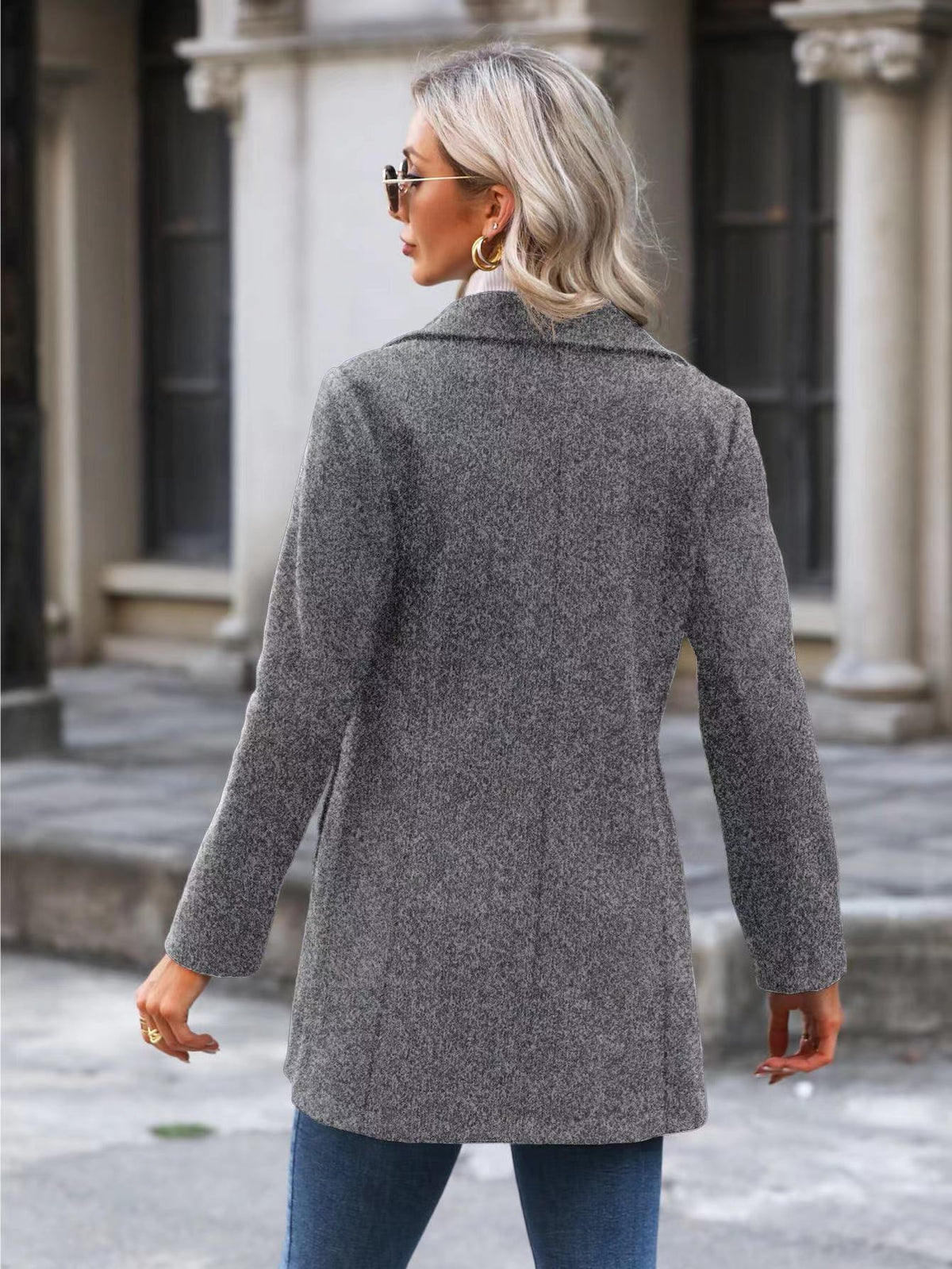 Casaco Grazy Com Botões - Tiffani Moda Feminina