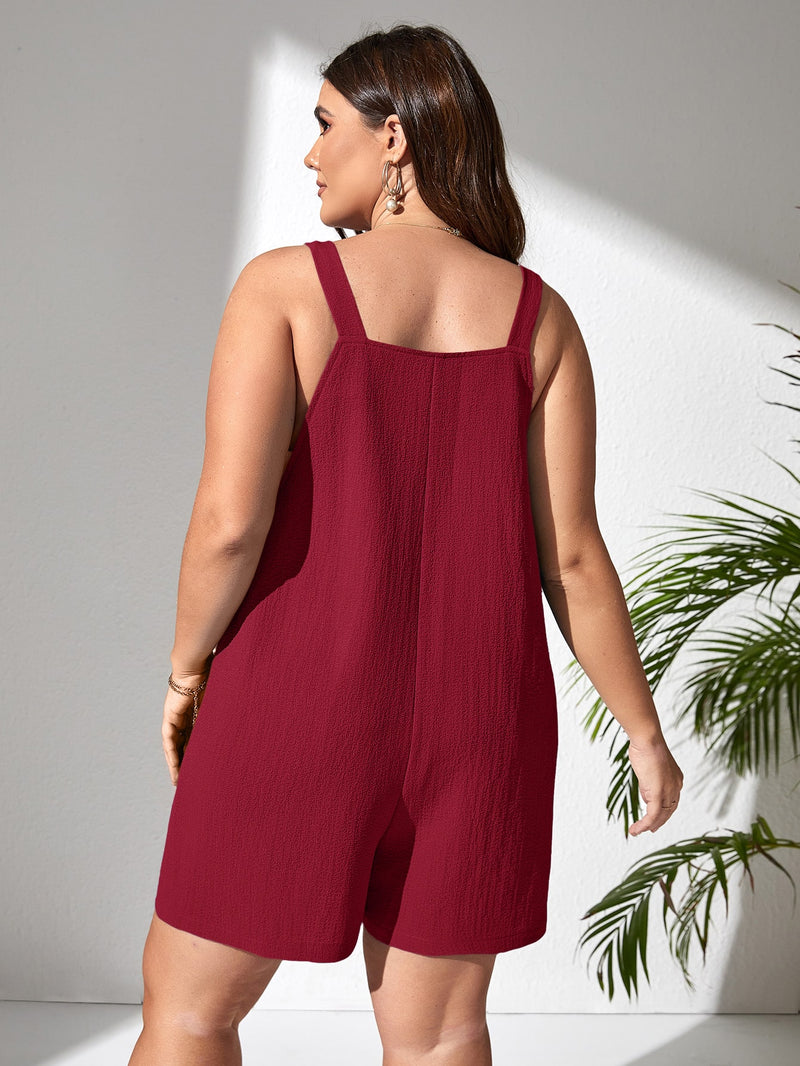 Macacão Darfini Pluz-Size - Tiffani Moda Feminina