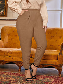 Calças Alfaiataria Mora Plus-Size - Tiffani Moda Feminina