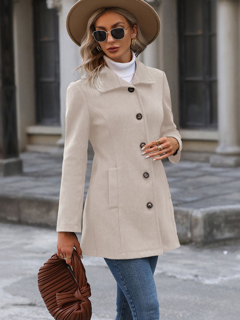 Casaco Grazy Com Botões - Tiffani Moda Feminina