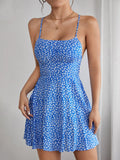 Vestido Belly Floral Curto Costa Cruzada - Tiffani Moda Feminina