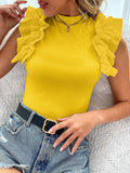 Camiseta Vera Com Babado - Tiffani Moda Feminina