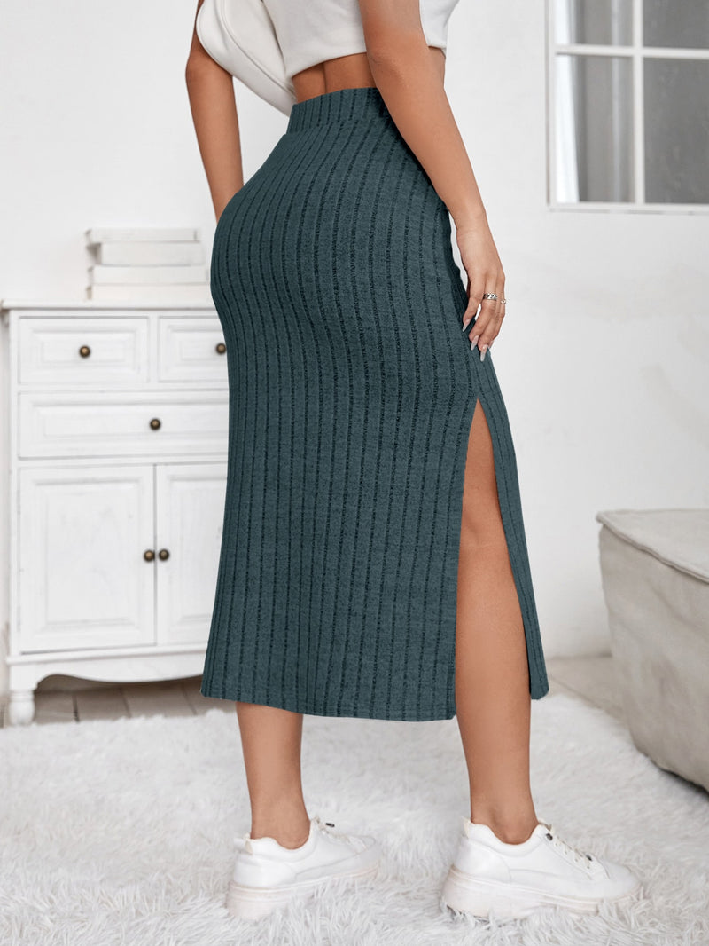 Saia Mezy de Malha - Tiffani Moda Feminina
