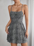 Vestido Belly Floral Curto Costa Cruzada - Tiffani Moda Feminina