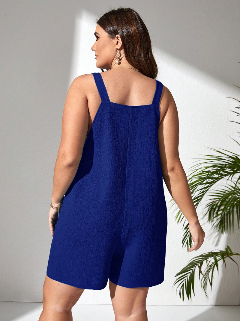 Macacão Darfini Pluz-Size - Tiffani Moda Feminina