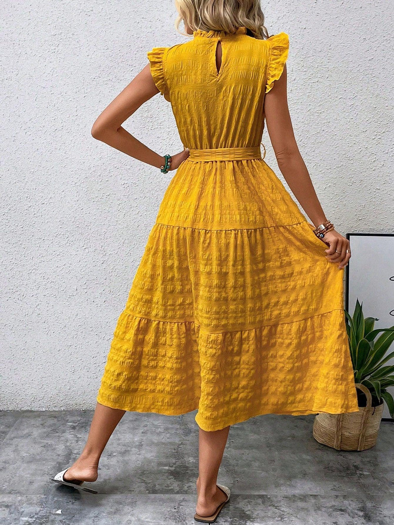 Vestido Lyan By Com Cinto - Tiffani Moda Feminina