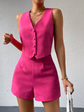 Conjunto Melinna Colete & Shorts