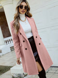 Sobretudos Frency Gola Lapela Trespassado - Tiffani Moda Feminina