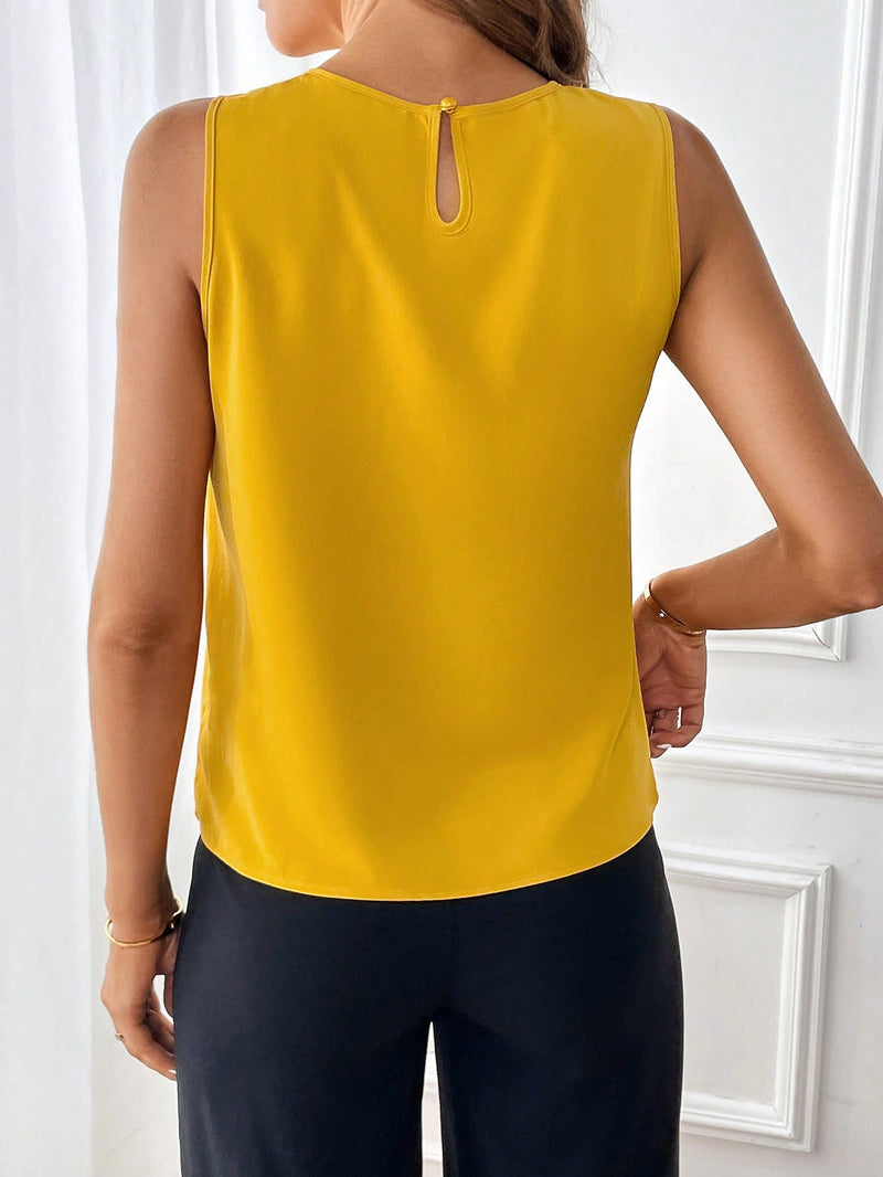 Blusa Julyan Com Detalhe Plissado - Tiffani Moda Feminina